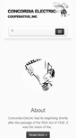 Mobile Screenshot of concordiaelectric.com